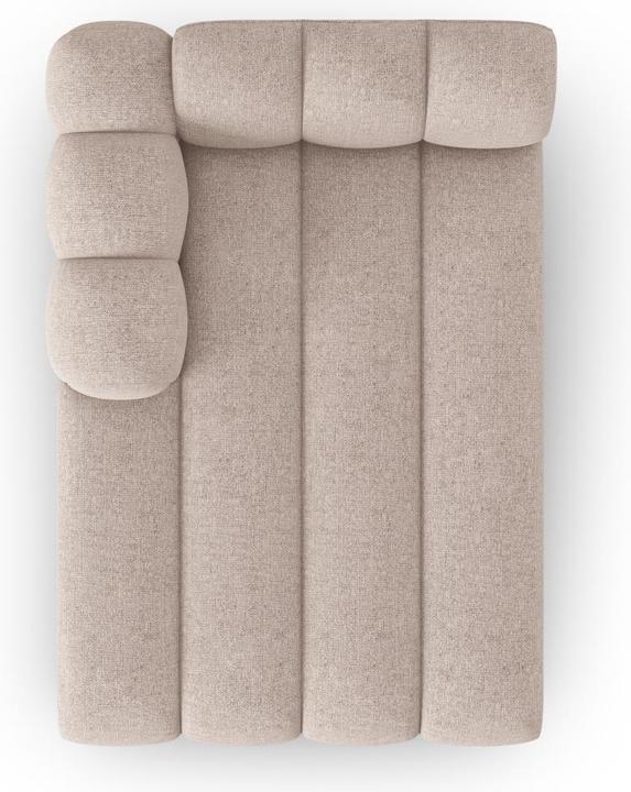 Image du produit Micadoni Chaise Longue Gauche, "Lupine", 2 Places, 117x177x70Fabriqué en Europe (Recamière)