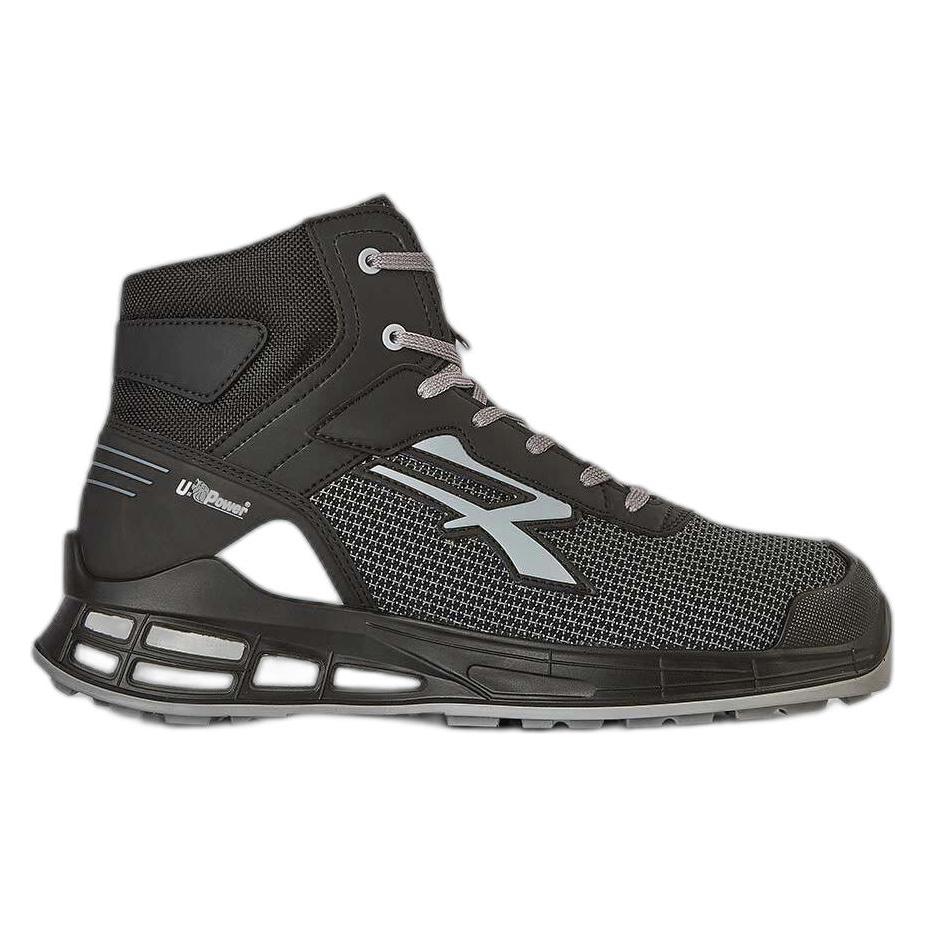 U-Power, Werkschoenen, Veiligheidslaarzen Fantom Gr.45 Zwart-grijs S3 Ci Src Esd EN20345 Putek Cap (S3, 45)