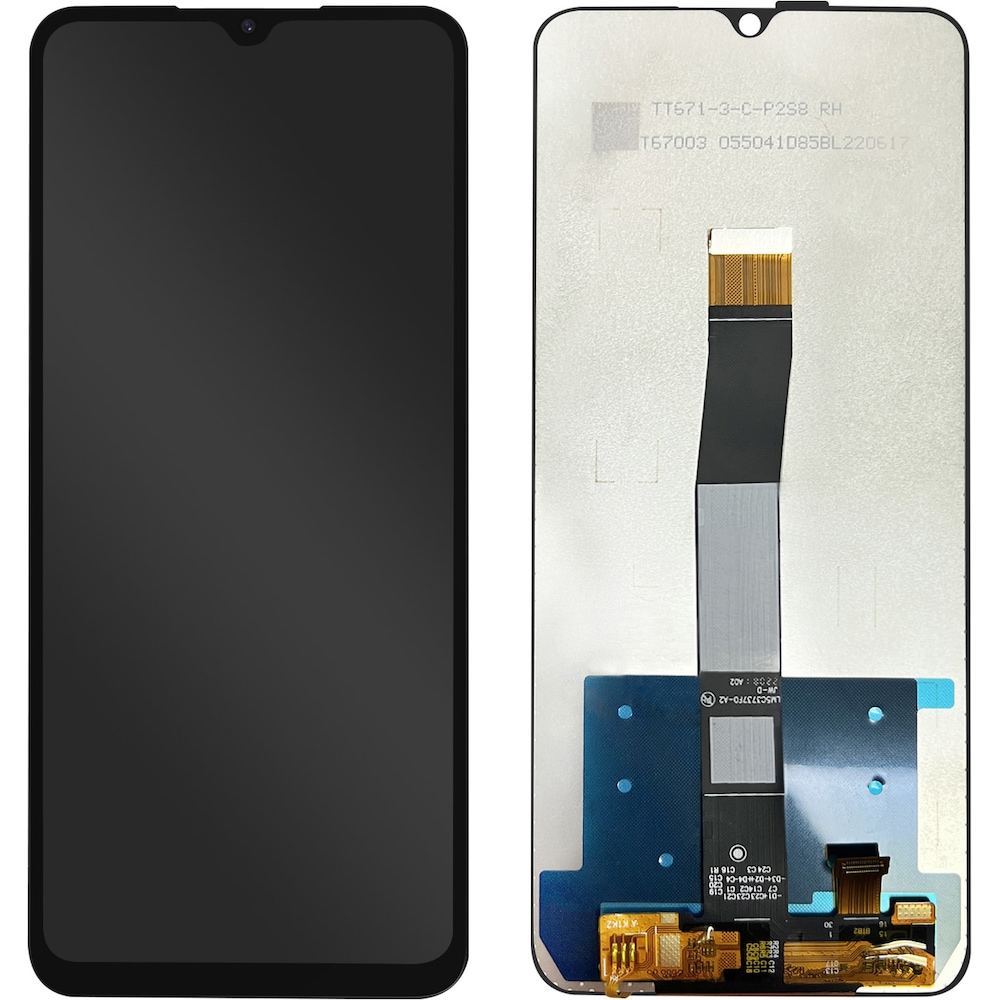 Clappio LCD-Display, Ersatzteil (Display, Xiaomi Redmi 10C), Mobilgerät Ersatzteile, Schwarz