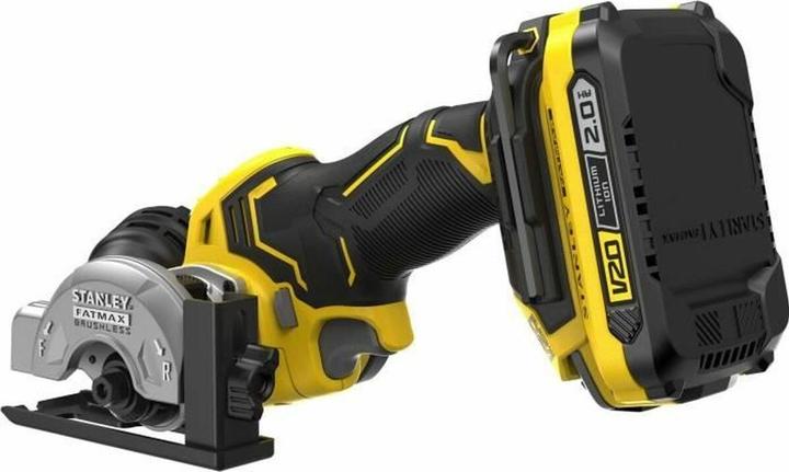 Produktbild Stanley bezszczotkowa multipilarka 76mm z aku 2x2ah