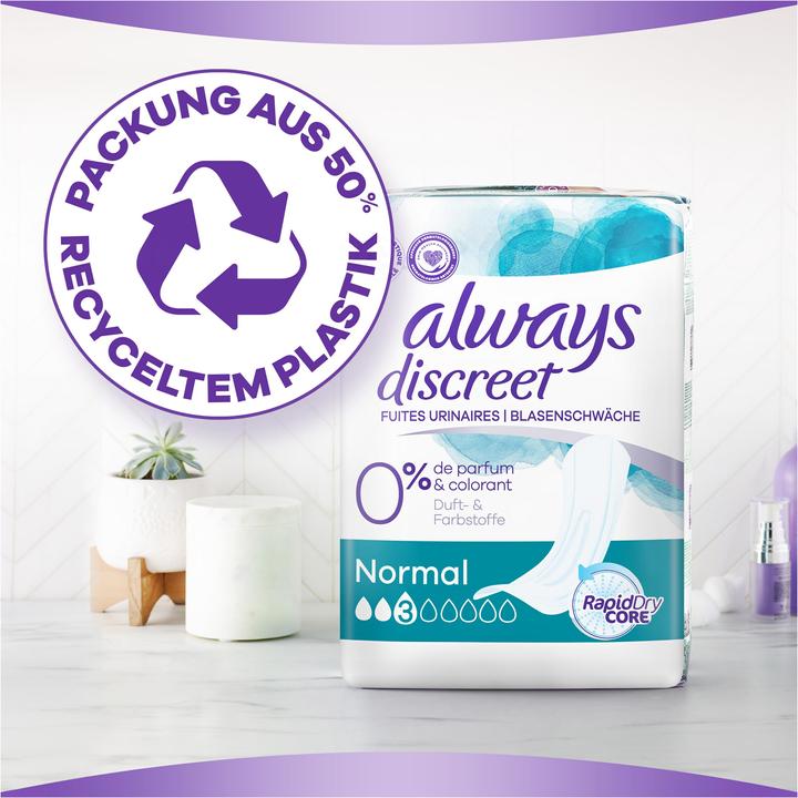 Produktbild Always Discreet 0% (10 x, Large)