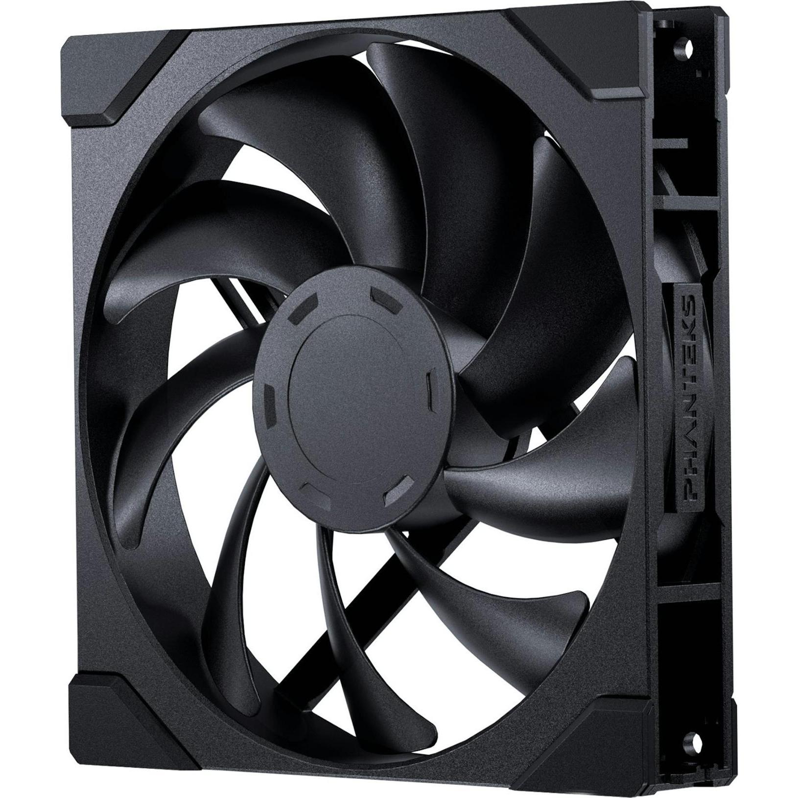 Phanteks M25 Gen2 PWM Lüfter - 140mm, schwarz (140 mm), PC Lüfter, Schwarz