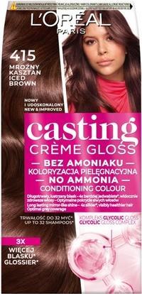 Image du produit L'Oréal Paris Crème Gloss Coloring cream no. 415 Frosty Chestnut (415 Frosty Chestnut)