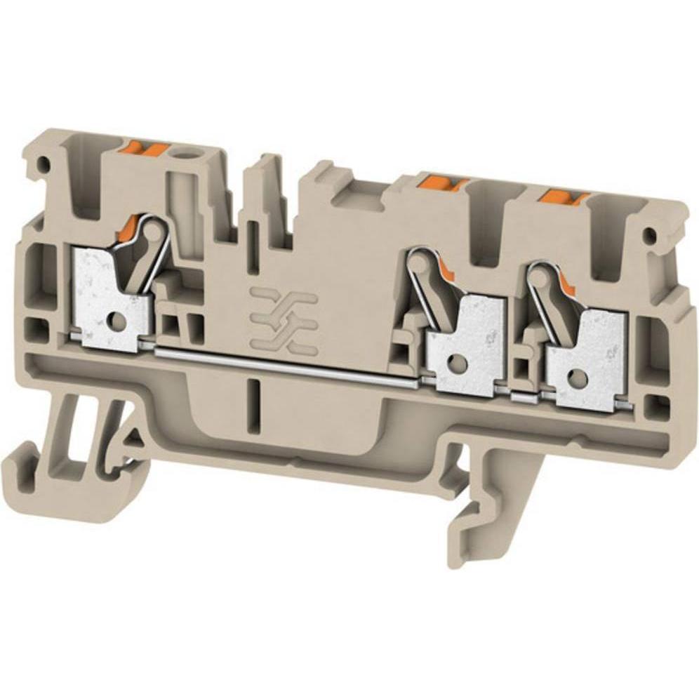 Weidmüller Attraverso il terminale, Accessori di elettronica + Alloggiamento, Beige