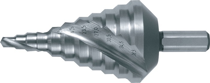 Actual product image Ruko Step drill (5.3 - 38.5mm)