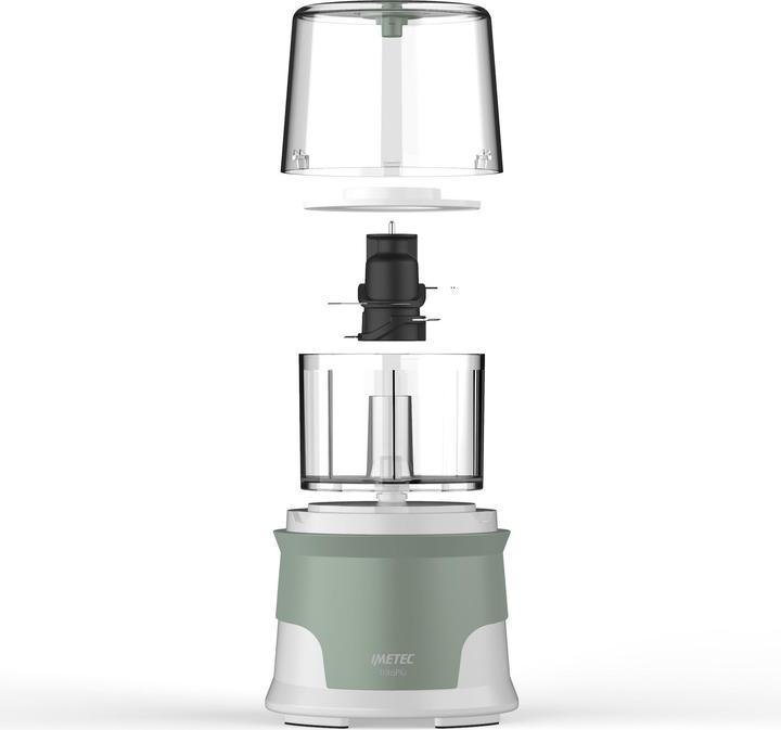 Immagine prodotto Imetec Tritapiù tritaverdure elettrico 0,6 L 1000 W Verde, Bianco (600 ml, 1000 W)