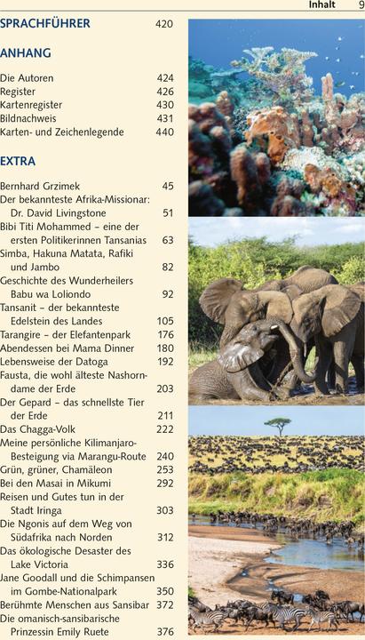 Immagine prodotto Reiseführer Tansania und Sansibar (Tedesco, Francisca Chengula)