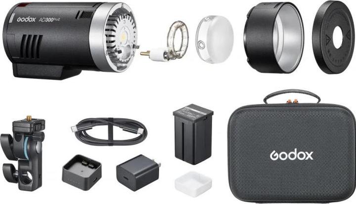 Image du produit Godox Witstro AD300 Pro II (Tête de flash, 300 Ws)