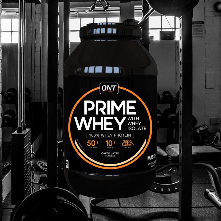 Actual product image QNT Prime Whey Protein (2000 g, 1 x, Latte macchiato)