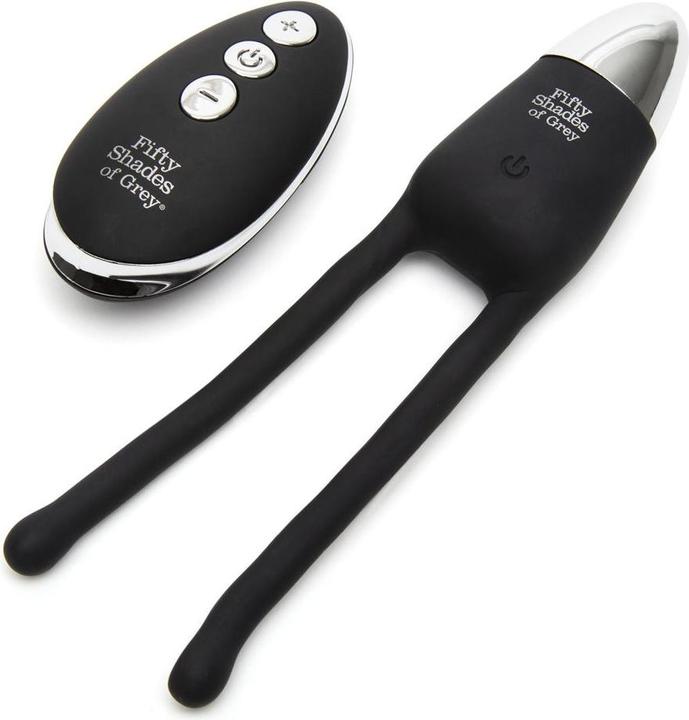 Actual product image Fifty Shades of Grey Relentless Vibrations Remote Control Couples Vibe