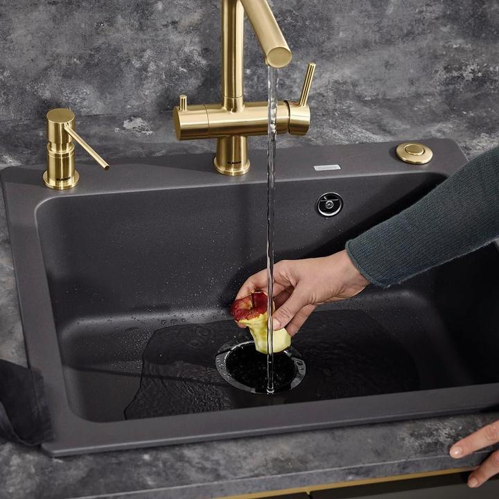 Produktbild Blanco Küchenabfallentsorger mit 1200 ml Fassungsvermögen und 0,75 PS für effiziente Abfallbeseitigung (1.20 l)