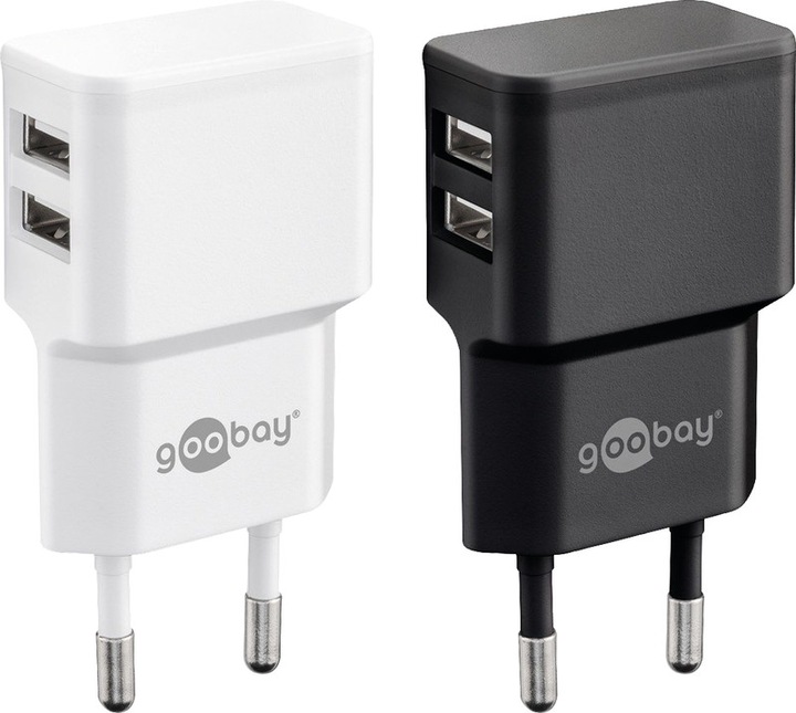 Produktbild Goobay USB-Ladegerät 2-fach (12 W)