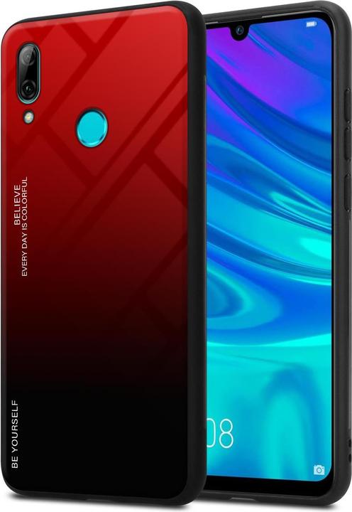 Produktbild Cadorabo TPU 2 Farben Glas Cover (Huawei P Smart+ (2019))