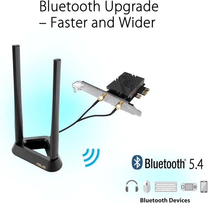 Actual product image ASUS PCE-BE92BT (PCI-E x1)