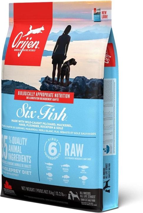 Actual product image Orijen 6-Fish (Adult, 1 pcs., 6000 g)