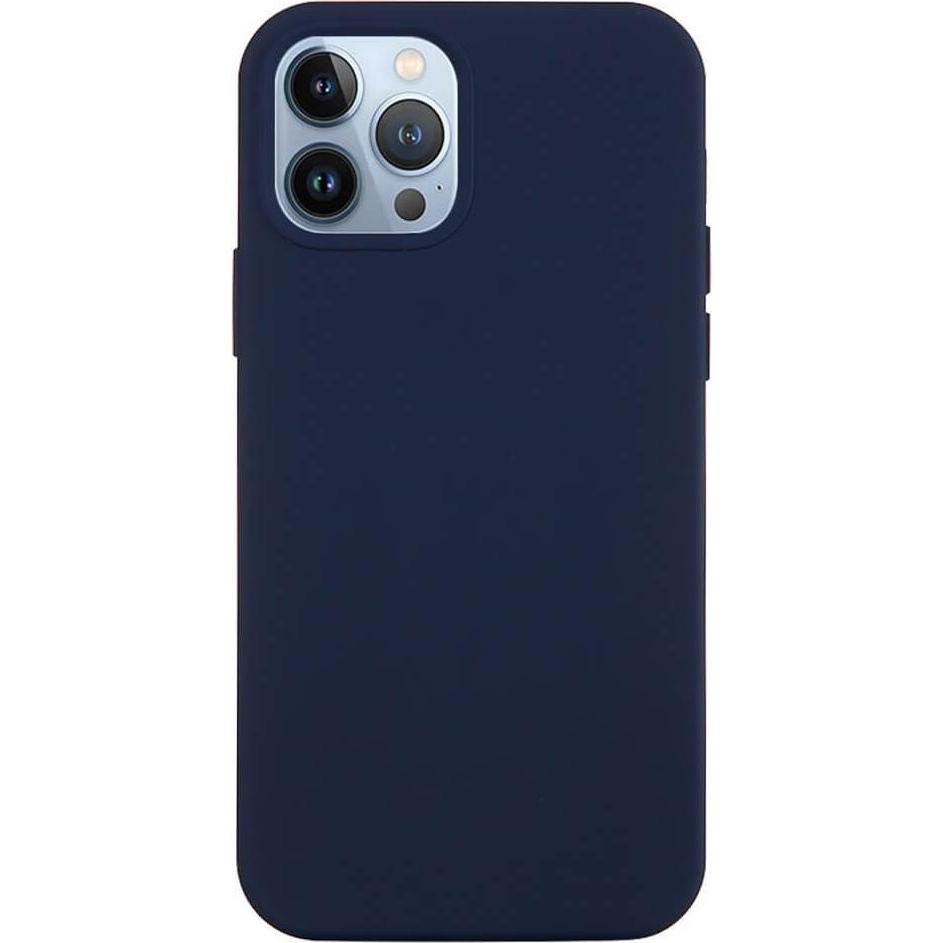 Cover-Discount iPhone 15 Pro Max - Silikon Gummi Hülle blau (Apple iPhone 15 Pro Max), Smartphone Hülle, Blau