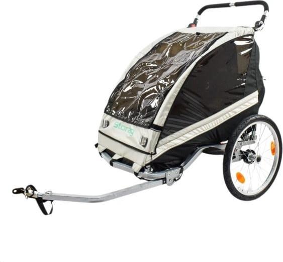 Storag 2in1 Anhänger für 2 Kinder