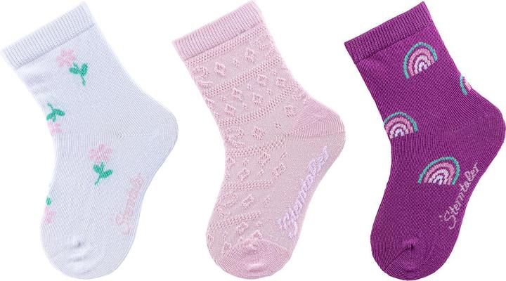 Produktbild Sterntaler Kinder Socken 3er Pack Blume (3er Pack, 27 - 30)