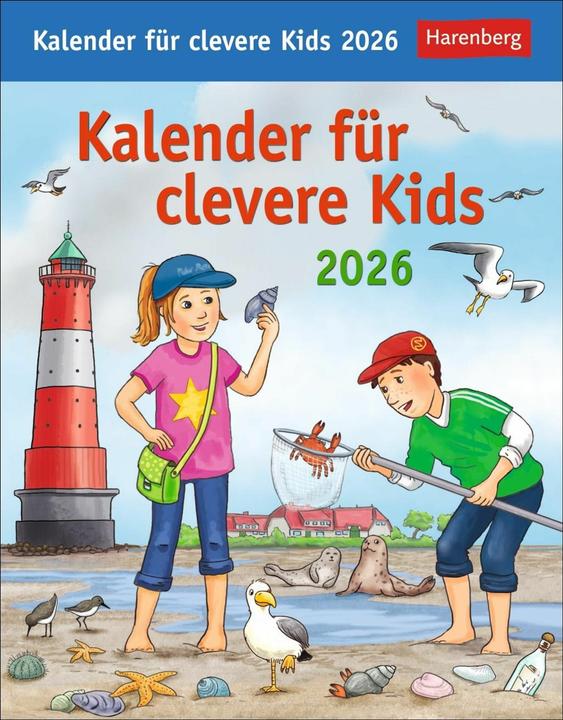 Actual product image Harenberg Kalender für clevere Kids Tagesabreisskalender 2026