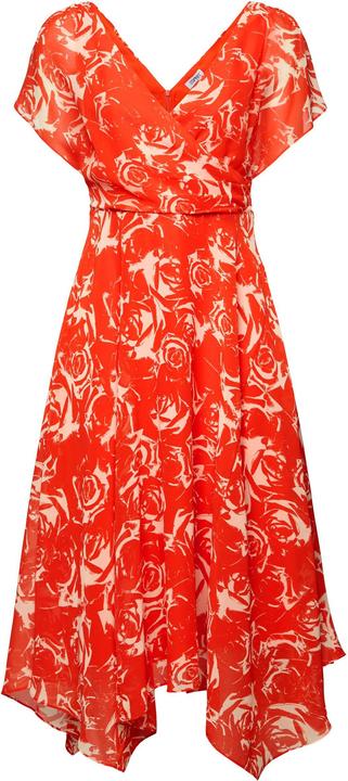 Produktbild Esprit Chiffon-Maxikleid mit V-Ausschnitt und Print (S)