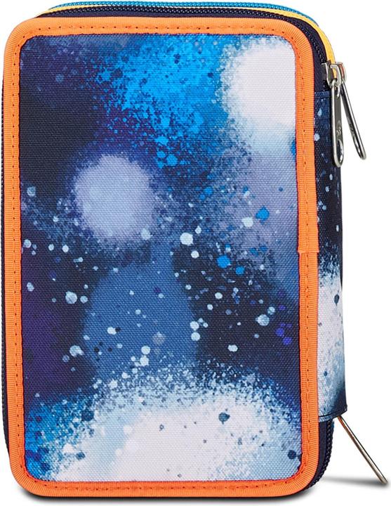 Produktbild Seven Schulranzen 3 Reissverschlüsse Blau Orange