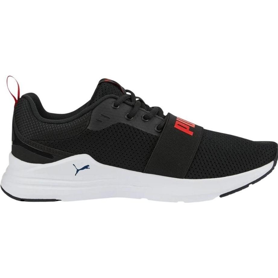 Puma, Damen, Sneaker, Laufschuhe mit Bügel Schwarz 373015 21, Schwarz, (44.5)