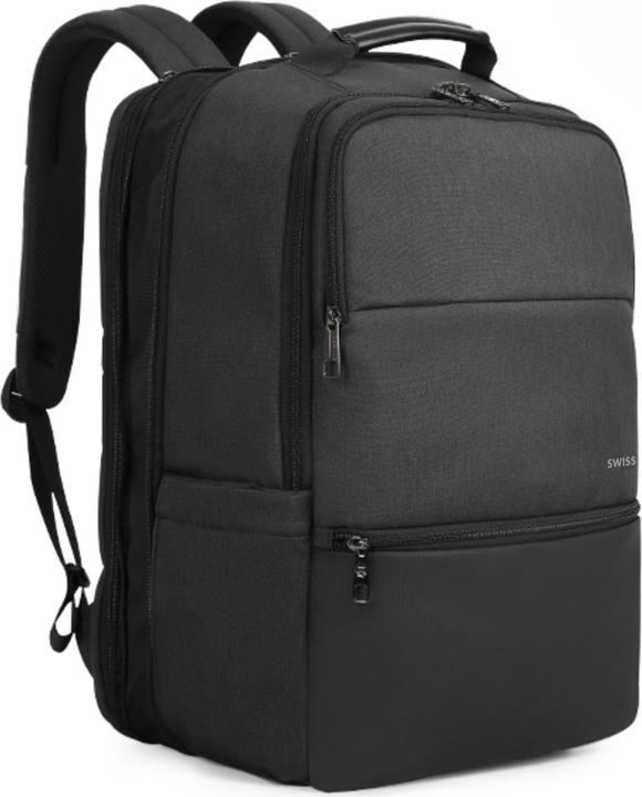 Produktbild Swissten Backpack 15.6 "black