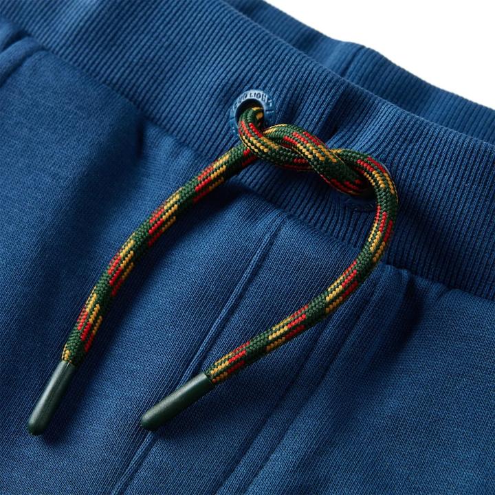 Produktbild vidaXL Kinder-Trainingshose Blau 92,Material: 50 % Baumwolle. 50 (92)