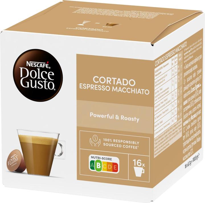 Produktbild Nescafé Dolce Gusto Cortado Espresso Macchiato (16 x Port.)