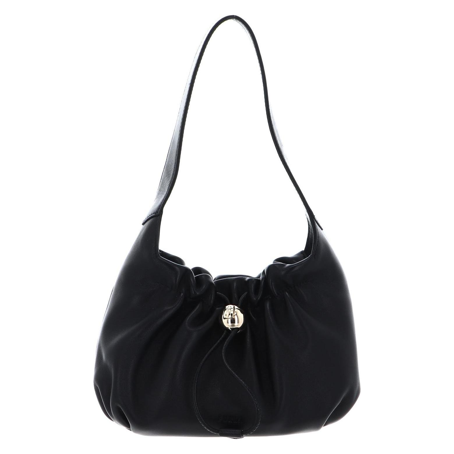 Furla, Damen, Handtasche, Mionido Mini Shoulder Bag, Schwarz