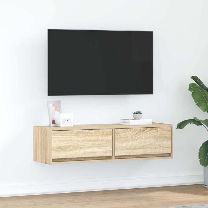 Image du produit vidaXL Chêne Sonoma Armoire TV (31 x 100 x 25.50 cm)