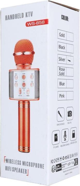 Actual product image OEM Other Computer Accessory Multimedia karaoke microphone CR58 silver
