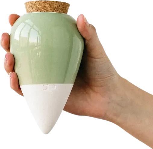Immagine prodotto Pepin Sistema di auto-irrigazione Olla - Verde (Cono di argilla)