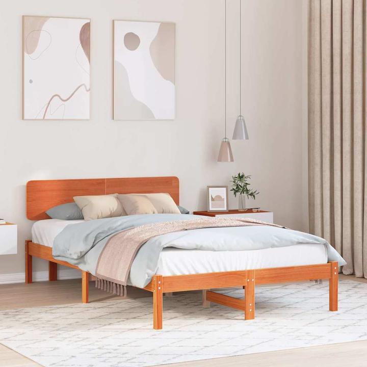 Actual product image vidaXL Bedstead (140 x 190 cm)