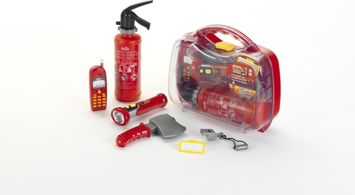 Actual product image Theo Klein Fire Fighter Henry 7-piece fire brigade case