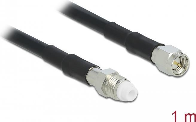 Immagine prodotto Delock Cavo di estensione dell'antenna di banda 400Mhz, 1m (Cavi antenna)