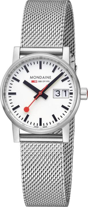 Mondaine Evo2 (Analogue wristwatch, Swiss made, 30 mm)