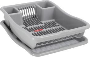Produktbild Curver Trockenständer und Tablett Grau, S