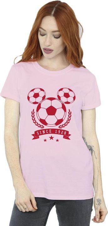 Immagine prodotto Disney Mickey Football Head Maglietta Ampia Donna (XXL)