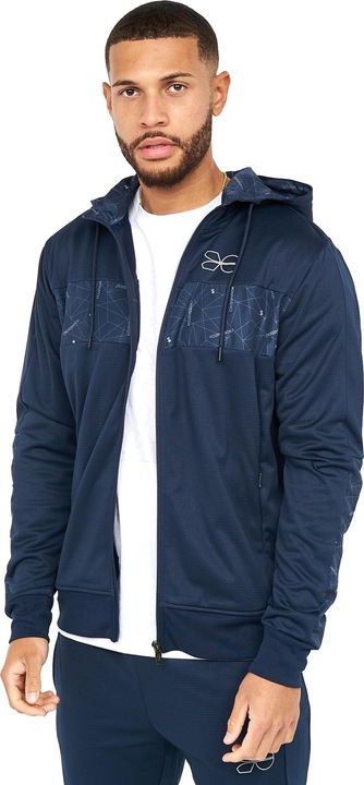 Actual product image Crosshatch Mens Pyramid Full Zip Track Top (S)