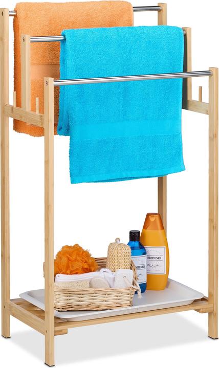 Actual product image Relaxdays Towel rail