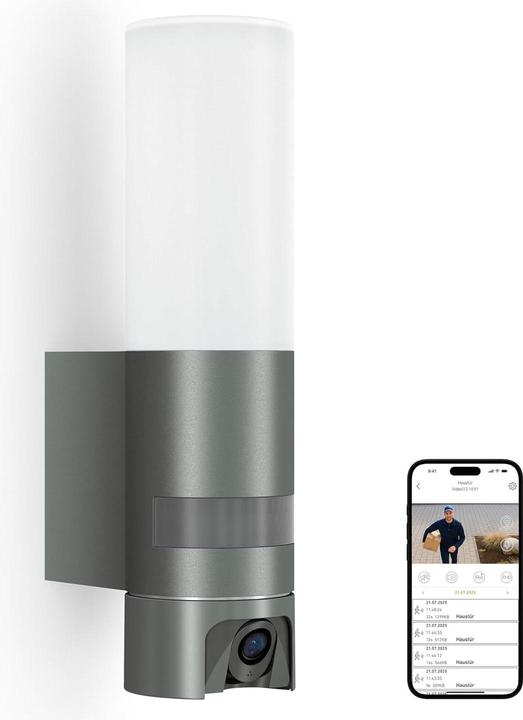 Produktbild Steinel 625 CAM SC ANT 092597 LED-Aussenwandleuchte 14 W Warmweiss (925 lm, IP44)