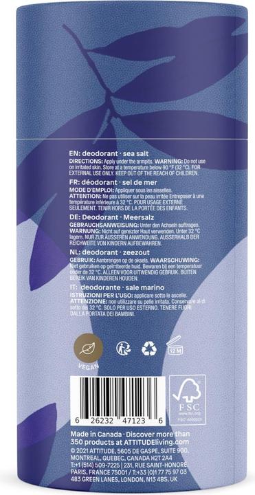 Actual product image Attitude Sea salt