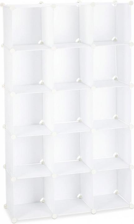 Image du produit Relaxdays Étagère cubes rangement 15 casiers