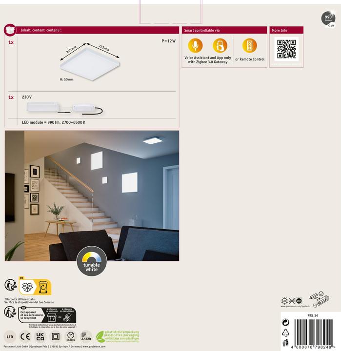Actual product image Paulmann Verlora Zigbee (800 lm)