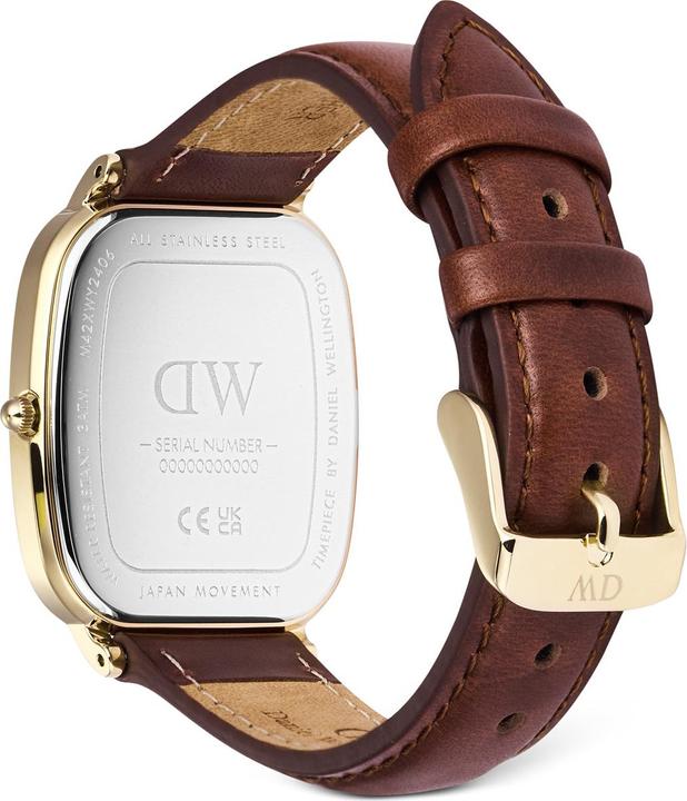 Produktbild Daniel Wellington Marlon St. Maves Linen Gold