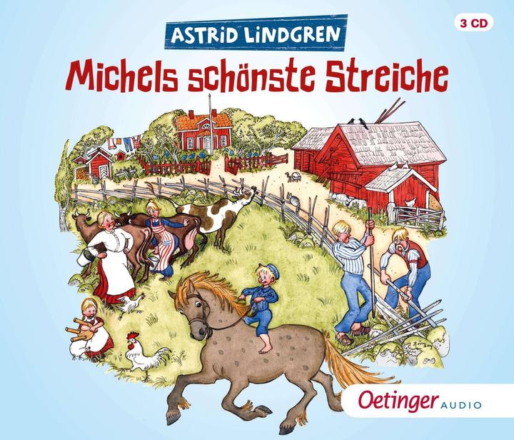 Gli scherzi più belli di Michel (Astrid Lindgren, Montagna Björn, Peter combatte, Charles Kurt Peters, Anna-Liese Kornitzky, Tedesco)