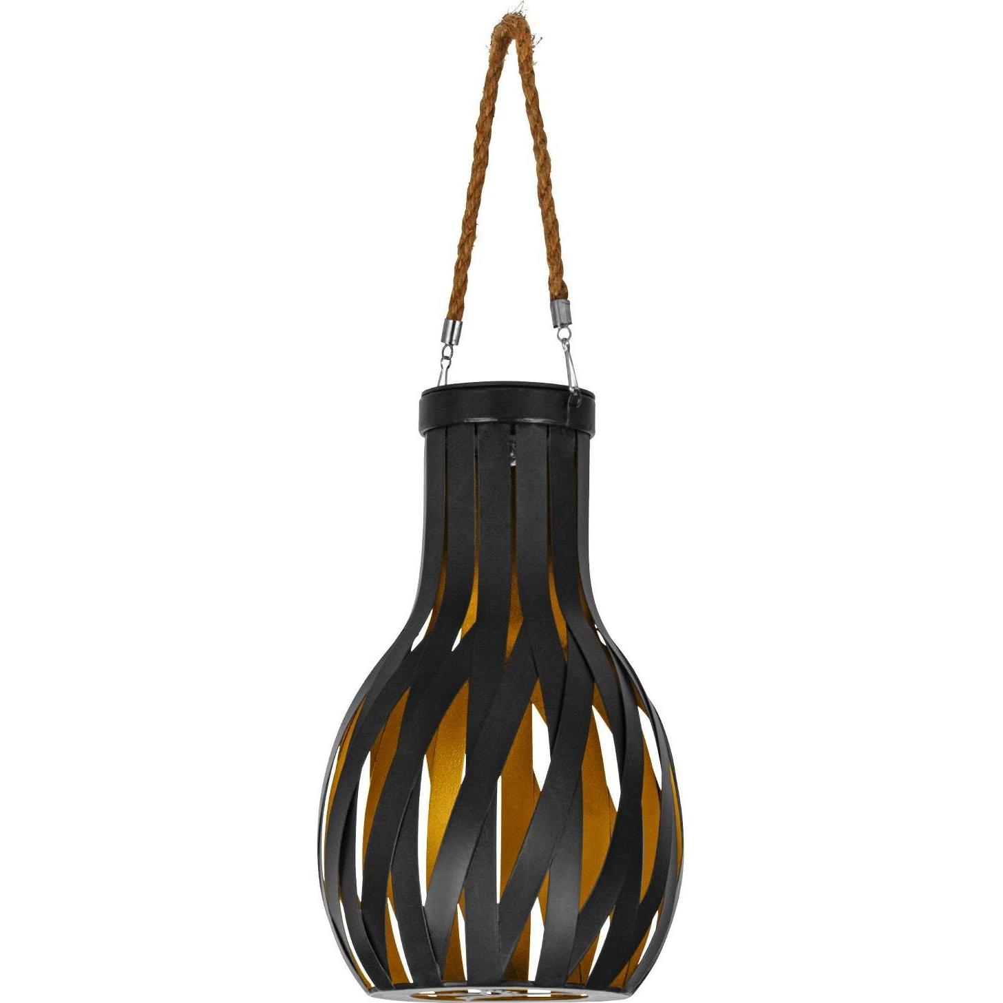 EGLO, Laterne, Laterne Solar, 27 cm, Gold/Schwarz (1 x)