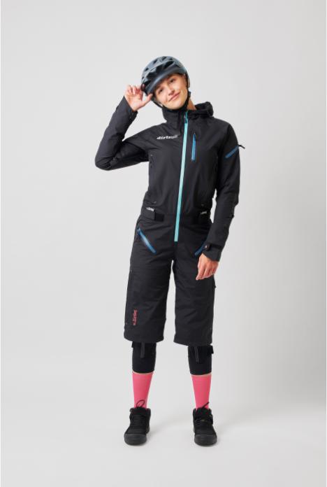 Image du produit dirtlej Dirtsuit Pro Edition Ladies, noir/vert, S (S)