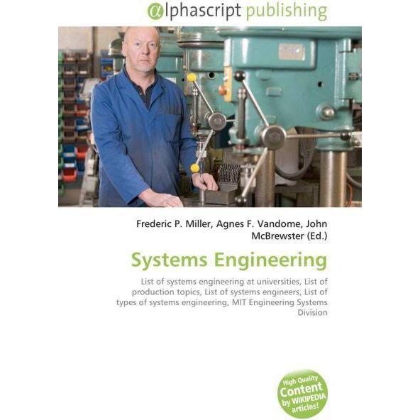 Systems Engineering, Fachbücher von Agnes F. Vandome, Frederic P. Miller, John McBrewster